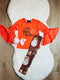 Bowtism Little Miss Thankful Fall Pants Set with Matching Bow - Bowtism